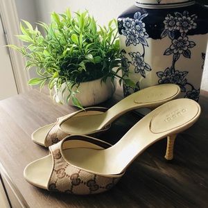 Gucci Strapless Heels